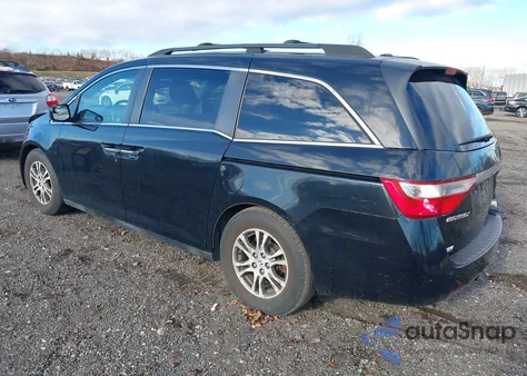 2011 Honda Odyssey Ex-L из США, поврежденный, VIN 5FNRL5H6XBB032303